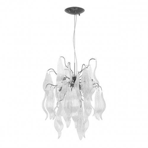 подвесная люстра lightstar vetro сristallo 793194 хром в Омске