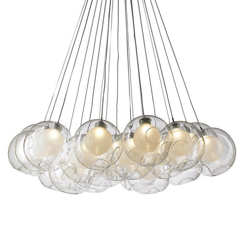 люстра bocci clear 19 прозрачная в Омске