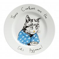 тарелка these cookies are the cat's pyjamas в Омске