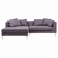 диван charles sofa угловой фиолетовый в Омске