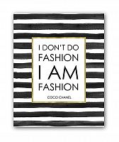 постер i am fashion а4 в Омске