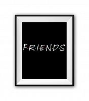 постер friends а4 в Омске