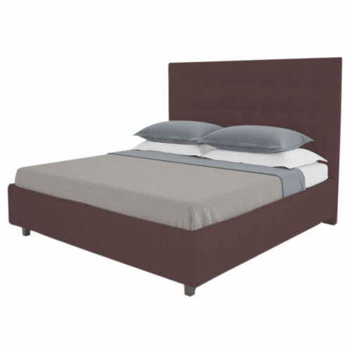 кровать двуспальная 160х200 коричневая royal black в Омске