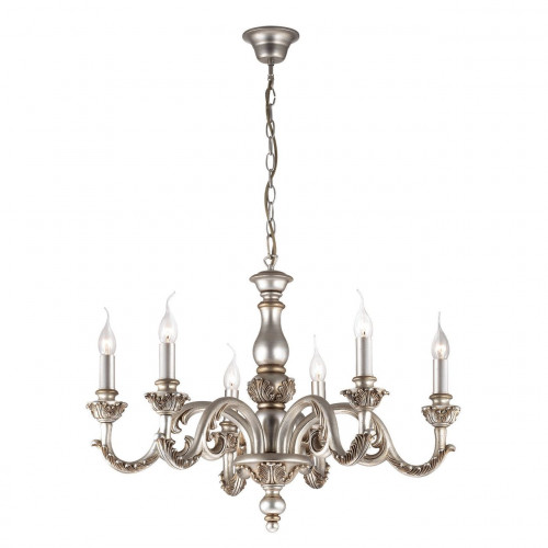 подвесная люстра ideal lux giglio sp6 argento в Омске