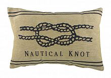 подушка с морским узлом nautical knot natural в Омске