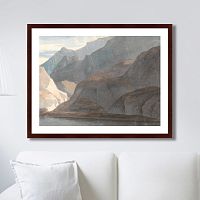 картина: on the lake of como, 1781г. в Омске