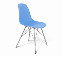 стул dsr голубой s37 (eames style) в Омске