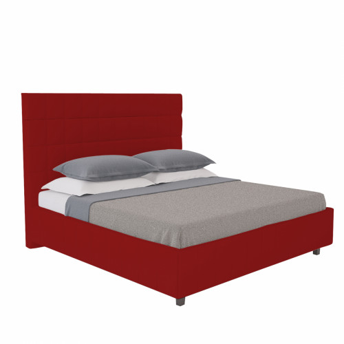 кровать большая 200х200 shining modern красная в Омске