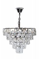 люстра серебро crystal d60x28 см в Омске