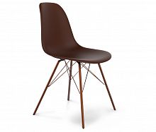 стул dsr коричневый s37 (eames style) в Омске