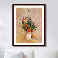 картина: vase of flowers, 1906г. в Омске