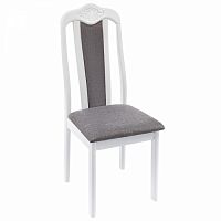 стул деревянный aron soft white / light grey в Омске