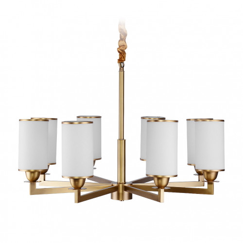 люстра brch9040-8 от delight collection белая/золото в Омске