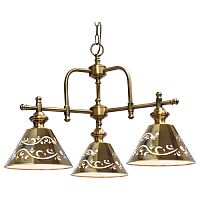 подвесная люстра arte lamp kensington a1511lm-3pb бронза в Омске