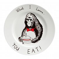 тарелка what i leave - you eat в Омске