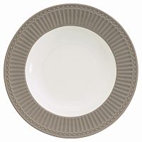 глубокая тарелка alice warm grey в Омске