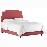 кровать двуспальная 180x200 розовая paxton bed dusty rose в Омске