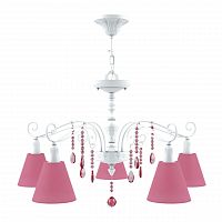 подвесная люстра lamp4you provence e4-05-wm-lmp-o-27-crl-e4-05-pk-dn в Омске