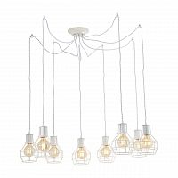 подвесная люстра arte lamp a9182sp-8wh в Омске