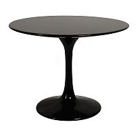 стол журнальный eero saarinen style tulip table черный в Омске