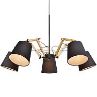 подвесная люстра arte lamp pinoccio a5700lm-5bk в Омске