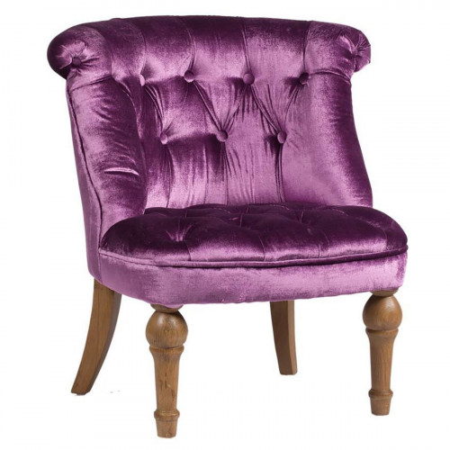 кресло sophie tufted slipper chair сиреневое в Омске