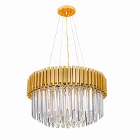 люстра emerald d60 латунь, прозрачное стекло в Омске