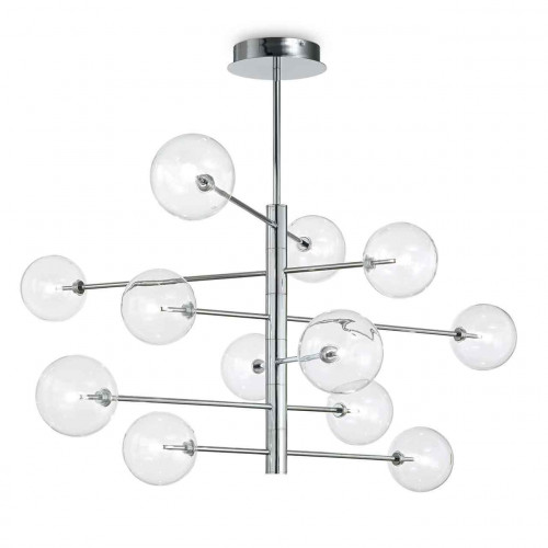 подвесная люстра ideal lux equinoxe sp12 cromo в Омске
