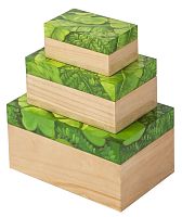 шкатулка leaves small в Омске