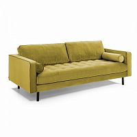 диван bogart sofa 2 двухместный темно-желтый от la forma (ex julia grup) в Омске