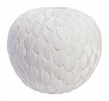 декоративная ваза elegant white (48*48*18) в Омске
