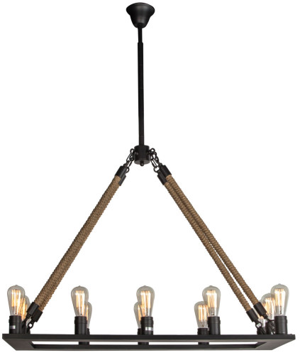 люстра d6078-12ir черная в Омске