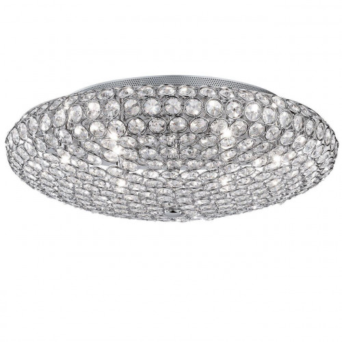 потолочный светильник ideal lux king pl9 cromo в Омске