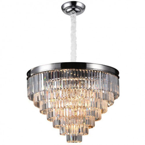 подвесная люстра newport 31118/s nickel в Омске