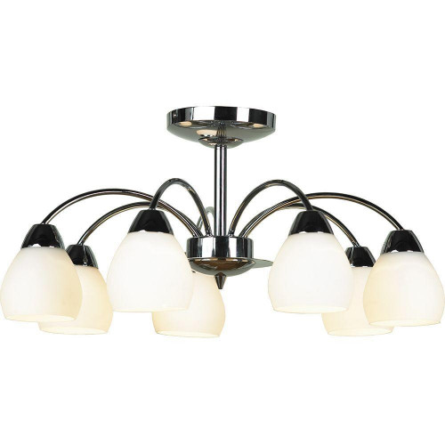 потолочная люстра lussole apiro grlsf-2403-07 белая в Омске