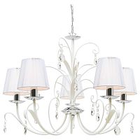 подвесная люстра arte lamp romana snow a1743lm-5wh в Омске