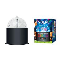 светодиодный светильник-проектор (09840) volpe disco uli-q302 03w/rgb black в Омске