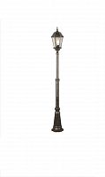 садово-парковый светильник arte lamp genova a1207pa-1bn в Омске