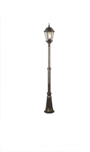 садово-парковый светильник arte lamp genova a1207pa-1bn в Омске
