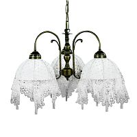 люстра rod 007 от jago белая/бронзовая в Омске