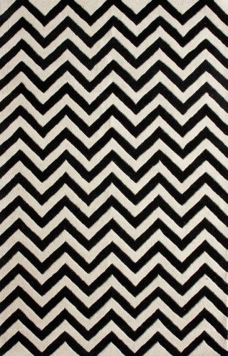 ковер zig zag чёрный 300х400 в Омске