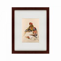 картина: albanian guards in bursa, turkey, 1850 в Омске