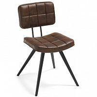 стул lola seat pu brown ноги эпоксидный черный c592u09 от la forma (ex julia grup) в Омске