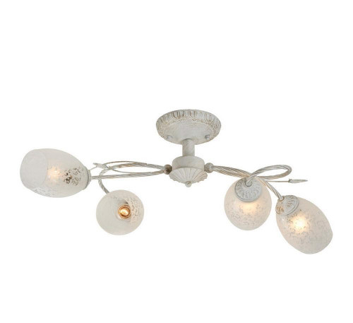 потолочная люстра idlamp julia 874/4pf-whitepatina в Омске