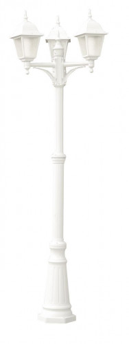 садово-парковый светильник arte lamp bremen a1017pa-3wh в Омске