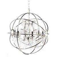 люстра foucault's orb crystal (64*64*64) серебро в Омске