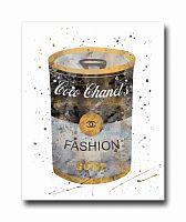 постер баночка coco chanel's a4 в Омске