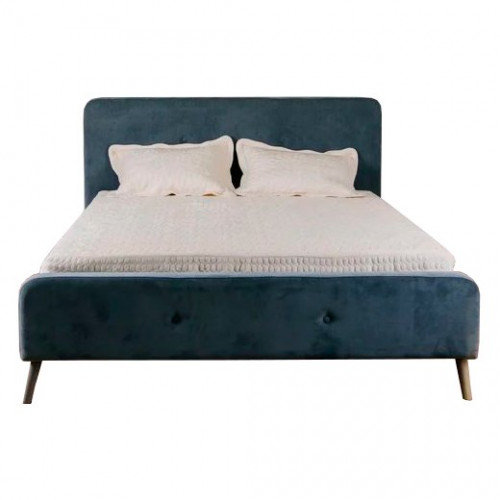 кровать двуспальная 160х200 бирюзовая button tufted в Омске