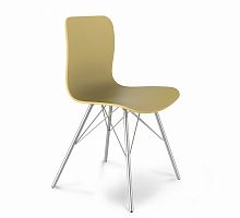 стул dsr бежевый s40 (eames style) в Омске