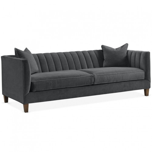 диван penelope sofa прямой серый в Омске